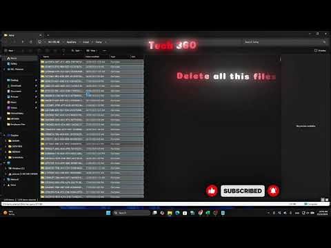 PC slow? Remove cache now!