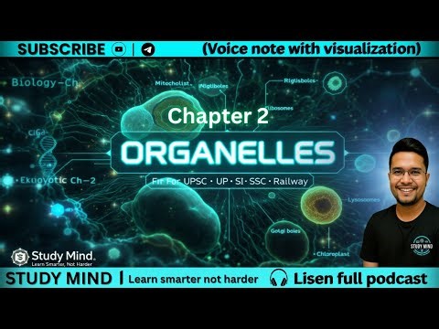 कोशिकांग CH-2 | Cell Organelles Explained with Animation | Biology Class|railway,SSC,UPSI