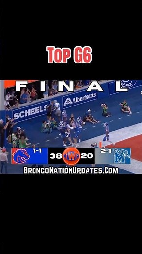 Boise State Outlasted Memphis 38-20!