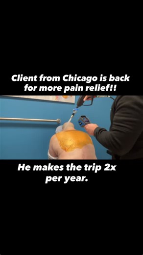 ARTX CRYOGEN on Instagram: "From Chicago to Little Rock, twice a year—for life-changing high-pressure cryotherapy relief. After 7 spine surgeries, this is the ONLY treatment that cuts his pain significantly enough to make the trip worth it. A full week of sessions, real results. Grateful. 🙏 💪❄️ #Cryotherapy #ChronicPain #SpineHealth #HighPressureCryotherapy #PainManagement"