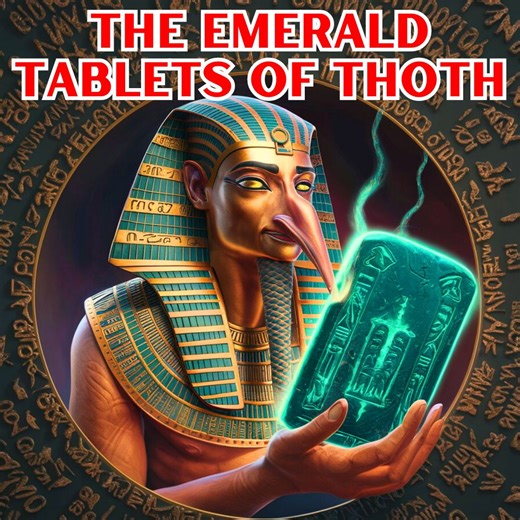 2.5K views · 72 reactions | The Emerald Tablets of Thoth - Tablet I: The History of Thoth The Atlantean #thoth #emeraldtabletsofthoth #tablet1 #thoththeatlantean #atlantean | The Lore Library | Facebook