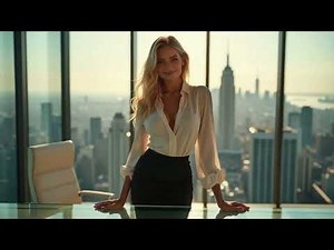 📸🔥 The Seductive Blonde Personal Assistant – Beauty, Power & Temptation in the Office! 💼👠💋