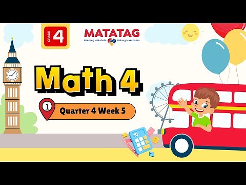 MATATAG Math 4 Quarter 4 Week 5