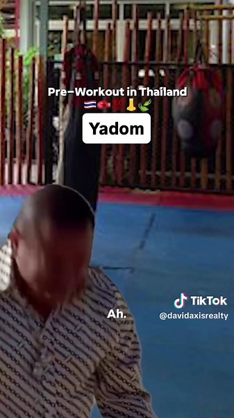 YADOM Pre Workout in Thailand: Funny Muay Thai Moments