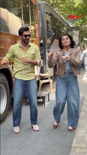 Cute mom-son duo ❤️#MirchiPlus #RanbirKapoor #NeetuKapoor