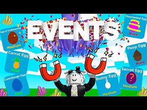 СОБИРАЕМ ВСЕ ЯЙЦА В ИВЕНТЕ ЭГГ ХАНТ СИМУЛЯТОРА МАГНИТНОЙ РУДЫ! ROBLOX Ore Magnet Simulator