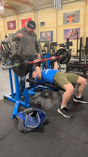 40 reactions | 8th grade athlete, Titan Henderson, kicks his off-season training program with some testing. 235 lb bench press for a 10 lb PR! @riseperformance618 | Dawson Montfort | Facebook