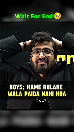 Hame rulane wala paida nahi hua🥺 #motivation #funny #viral #shorts #trending #crying #sad #pw #fyp