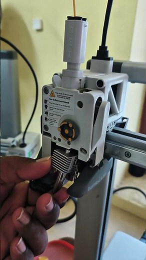 How to remove nozzle from. bambu lab a1 #veoma_labs