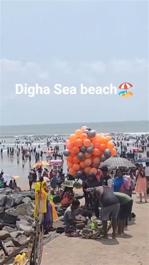 Beauty of sea beach🏖#digha #seabeach
