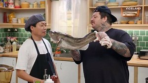 IF YOUVE NEVER KISSED A COD YOUVE NEVER KISSED. THIS THURSDAY IM MAKING COD CHOWDER, ROLLS AND MUSTARD PICKLES! #ITSSUPPERTIME @VICELAND | Matty Matheson
