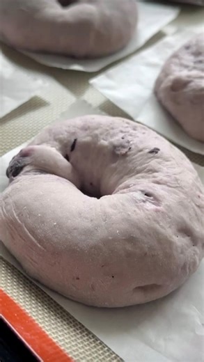 karina chan | comforting asian recipes on Instagram: "👇🏻2 MILLION+ of you asked for the full recipe of these soft, airy, fluffy Blueberry Bagels, so here it is 🫐🥯💙 🩷 Do you love comforting, homemade recipes that make the people you care about feel extra love? 👉🏻💌 FOLLOW @chansitebites so you don’t miss out on comforting recipes. A new homemade bake recipe will be posted tomorrow (very similar and delicious). It’s a secret for now… so stay tuned😉 Scroll down for the full recipe ↓ ⸻ 🫐 F