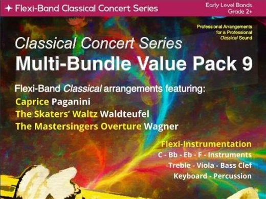 Classical Concert Series Multi-Bundle Pack 9 (Flexible Instrumentation) | Teaching Resources