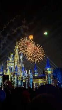 Walt Disney World Florida, Tinker Bell Flying During Fireworks 🎆