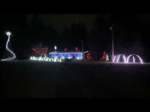 Little Drummer Boy by Pentatonix. TBS Musical Christmas Light Display 2025
