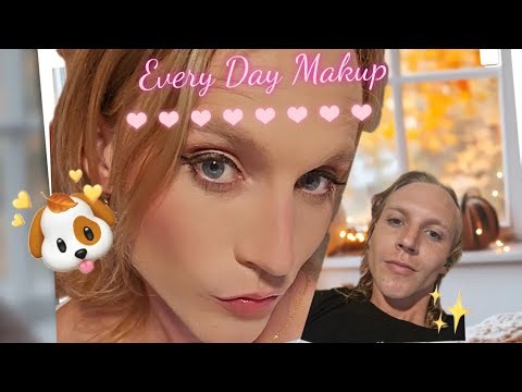 Everyday Makeup Tutorial For Beginners! Feminize your face mtf 💋 💄 💅 