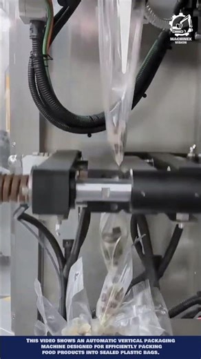 Vertical Packaging Machine: High-Speed Food Packaging Innovation #machineinnovation
