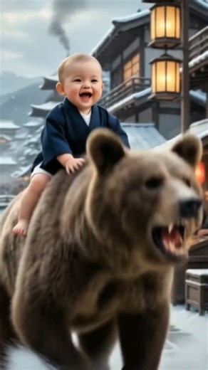 Baby Boy Save Bear | Heart Touching Story #baby #ai #short