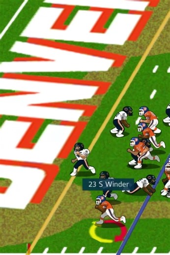 1984 Bears vs Broncos (highlight) Sammy Winder touchdown run.