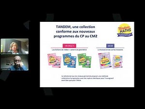 Replay of the Tandem Maths webinar and the 2025 programs: Teaching from CP to CM2
