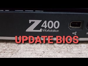 HP z400 Workstation BIOS Update