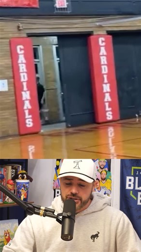 Jomboy Media on Instagram: "Basketball player runs into the hallway to get open, a breakdown #basketball #sports #hoops #trickplay #highschoolsports"