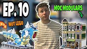 LEGO vs Mega Construx — Building Modular MOCs