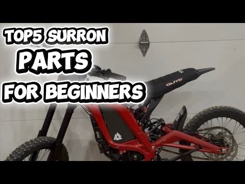 Top 5 beginner mods for a Surron￼