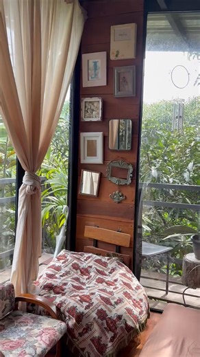 2K views · 14 reactions | A cozy little corner where you can read your favorite book , work on your laptop, or simply curl up when the weather gets cold. | The Treehouse | Facebook