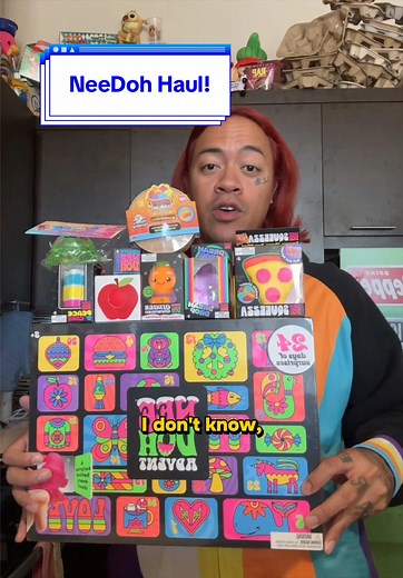 Need those Needohs ! haul from @Whatnot #whatnotpartner #needohs #slime #squishies #squeeza
