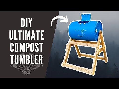 DIY Ultimate Compost Tumbler - Step by step