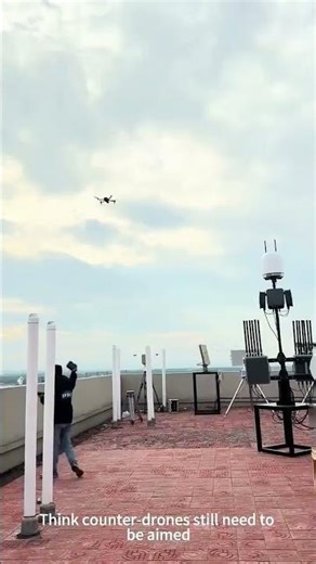 How does counter-UAV system work? Let's see!