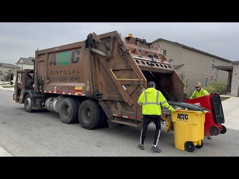 AC Disposal: Heil Powertrak Ride Along (Ft. ‪@Trashmaster15‬ and ‪@Curottocanman‬)
