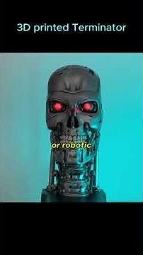 Building a 3D Printed Full Sized T-800 Terminator Endoskeleton #3dprinted #ai #shorts #usa #viral