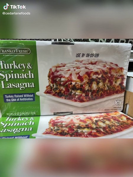 Have you tried our Turkey & Spinach Lasagna? It’s whats for dinner. Now available @costco #bonappetit #costcofinds #costcotiktok #costcoguide #costcobuys #costco #costcodeals #fyp #food #foodie #dinner #dinnertime