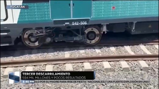 58 reactions · 14 shares | No ha pasado una, ni dos, ya son tres veces que el #TrenMaya pierde el control y se sale de las vías... La millonaria inversión de esta obra, no ha sido suficiente para mantener el capricho del expresidente sobre el riel. | TV Azteca BCS | Facebook