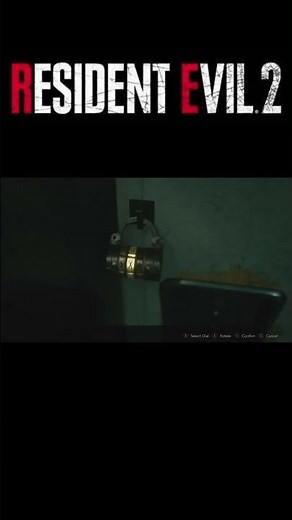 RE2 (Remake): How To Unlock Dial Lock In Control Room