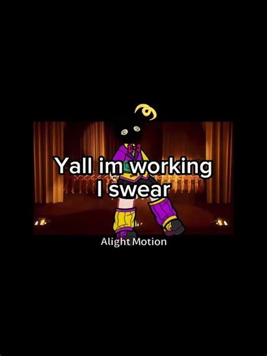 RUNNING THE SHOW from Digital Circus buts its my ocs and very wip