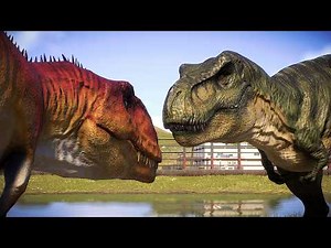 The dinosaur battles |Jurassic World Evolution 2|