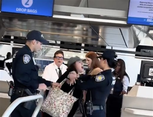 VIDEO: Woman Tackled By Port Authority Police After Meltdown At American Airlines Counter At LaGuardia - Live and Let's Fly