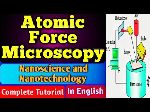 Atomic Force Microscopy / AFM.. Nanoscience and Nanotechnology.. @G.T.ScienceTutorial