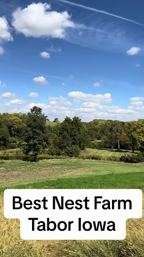 This takes glamping to a whole new level! Best Nest Farm is one of our newer businesses in the Mills County Iowa area. I had the pleasure of getting to go out and see their beautiful property. #glamping #farm #smallbusiness #southwestiowa