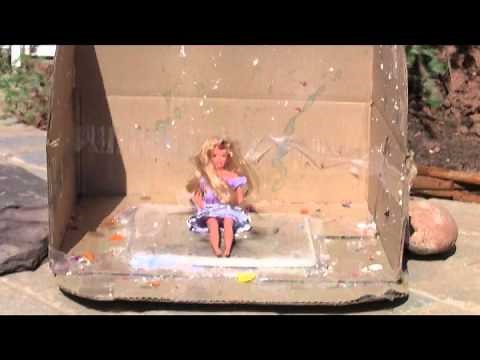 Exploding a Barbie Doll