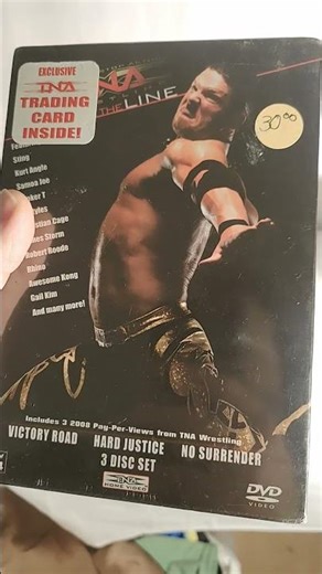 Amazing deal $30 tna Wrestling dvd
