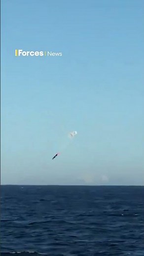 HMS Portland shows off firepower at sea during Steadfast Defender