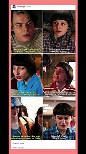 📌 Viral TitleThe Holy Trinity of Savage Truths 😂 | Stranger Things Funny Moments