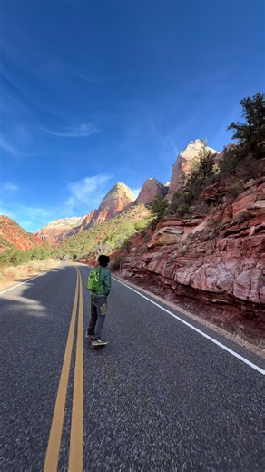 Exploring Zion National Park on a OneWheel