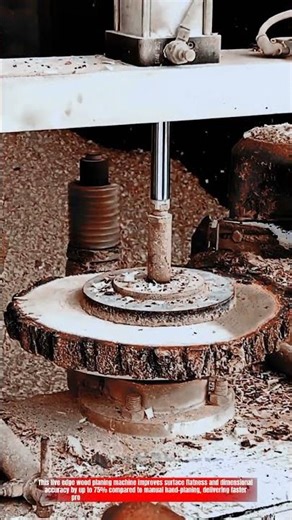 Innovative Live Edge Wood Planing Machine: Best Precision Surface Flattening