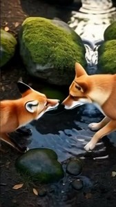 "Dog and Fox: Battle in the Wild"#viralvideo #fypシ゚viral