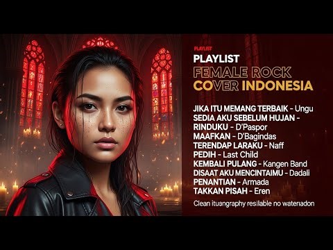 Female ROCK 10 Lagu GALAU Indonesia Mantap Jiwa